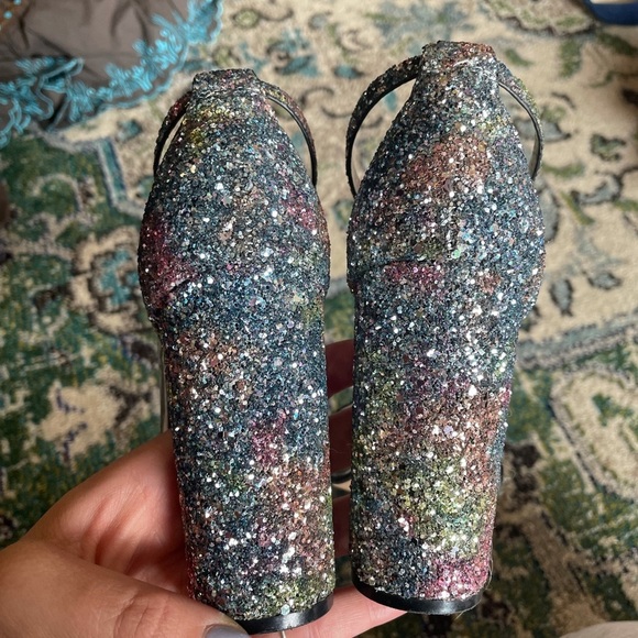 ๐ Steve Madden rainbow glitter heels - Picture 10 of 10
